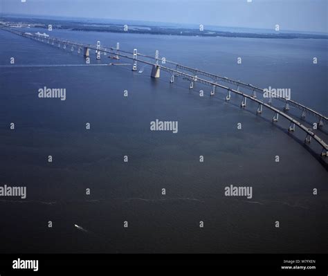 Chesapeake bay bridge aerial view hi-res stock photography and images ...