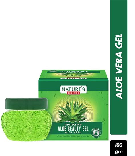 Buy Nature's Aloe Vera Moisturising Beauty Gel (100gm) Online in India ...