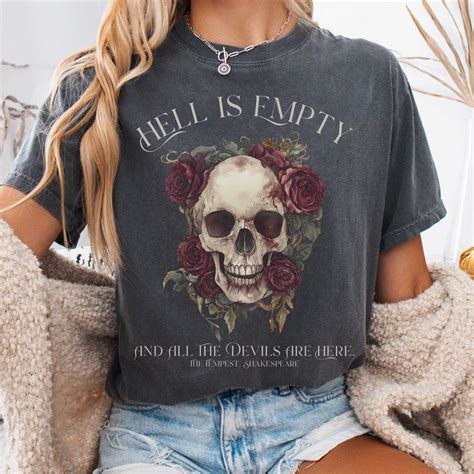 Hell Is Empty And All The Devils Are Here Shakespeare Shirt – The ...