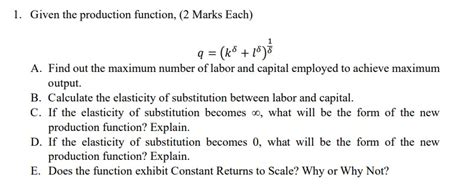 Production Function Questions and Answers 的图像结果