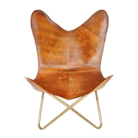 Buy Best Leather Butterfly Chairs Online India - MaheTri