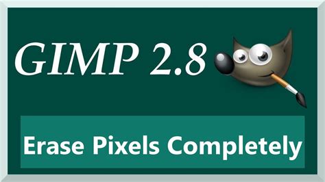 Image result for GIMP Tutorials Eraser