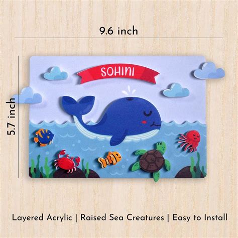 Sea World - Kids' Room Door Sign – Housenama