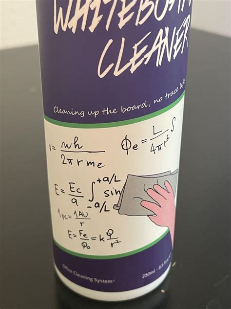 [Request] Do these equations on my whiteboard cleaner, mean anything or are they just math ...