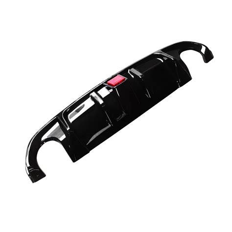 Buy NINTE Rear Bumper Diffuser for 2014-2017 Infiniti Q50 Gloss Black ...