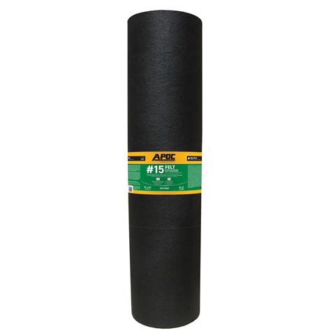 APOC® 42 #15 Felt Asphalt Saturated Underlayment
