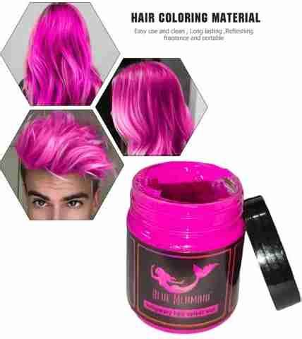 BLUEMERMAID Best Hair Color Wax Unisex Hair Dye Temporary Styling Hair ...