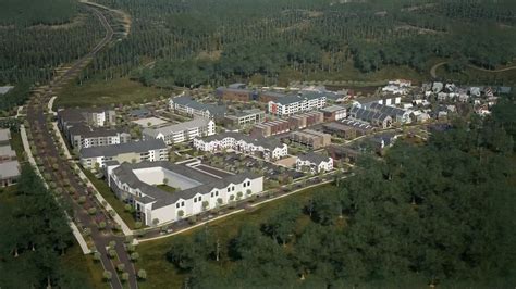 New Townhome Community Toll Brothers at the River District in Charlotte