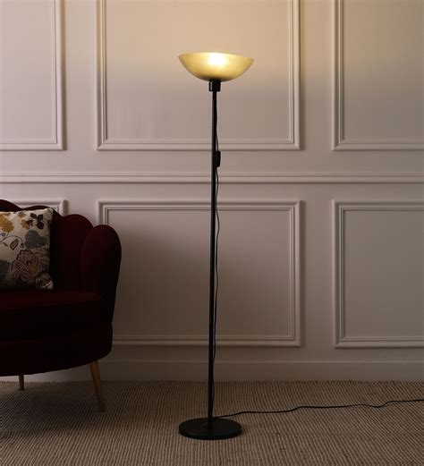 Buy Uplight Floor Lamp In Black Color Polyproplene Washable Shade at 27 ...