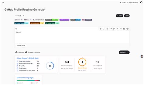 GitHub Readme 的图像结果
