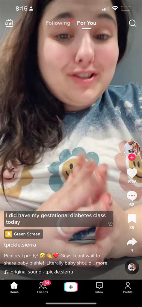 Sierra finally had her gestational diabetes class… read as: Sierra ...