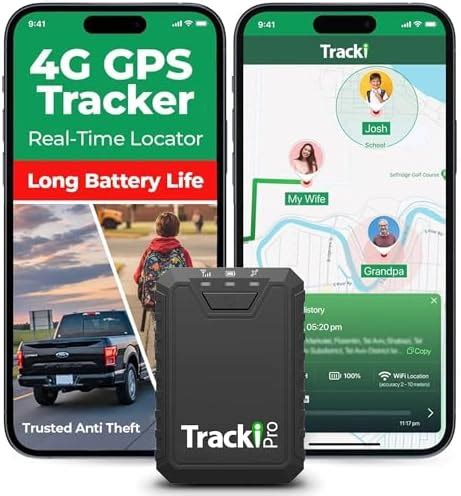 Tracki Pro GPS Tracker for Vehicles up to 12 Months Waterproof Magnetic ...