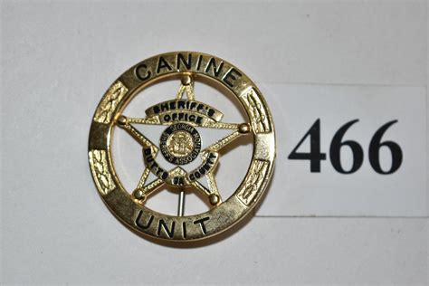 Lot - Canine Unit Butts Co. Ga., Sheriff’s Office Badge