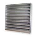 Dayton Intake Louver, Fixed, Galvannealed Steel 53DR09 | Zoro
