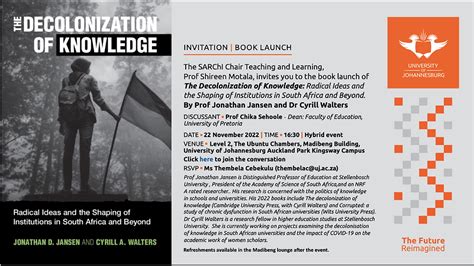 Decolonization of Knowledge Critiques 的图像结果