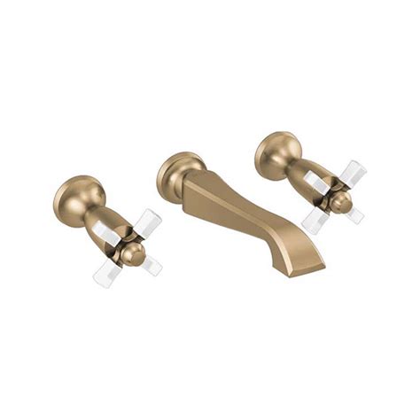 STRYKE® T3576LF-CZWL Two Handle Wall Mount Lavatory Faucet Trim Only ...