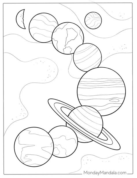 Solar System Coloring 的图像结果
