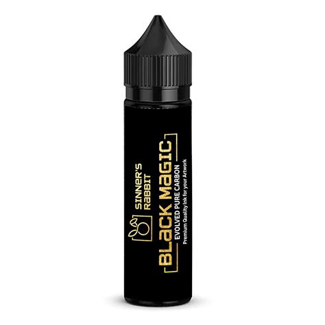 Sinner’s Rabbit Black Tattoo Ink – Professional Tattoo Pigment for ...