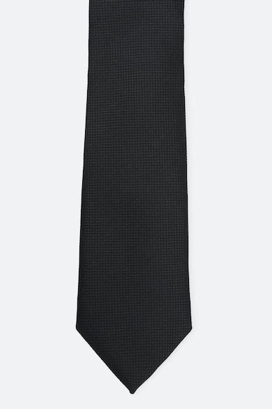 Buy Men Black Solid Tie Online - 790784 | Louis Philippe