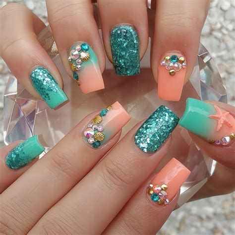 20 Awesome Bold Beach Manicure Ideas - Styleoholic