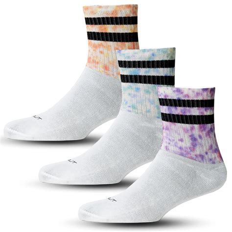 MARLIT | MEN & WOMEN | TIE & DYE COMBO | CREW SOCKS – Marlit