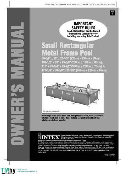 Intex Pool Ladder Assembly Instructions 的图像结果