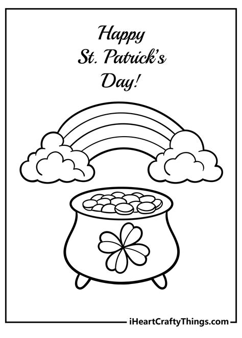2025 St. Patrick's Day Coloring Pages (51 Free Printables)