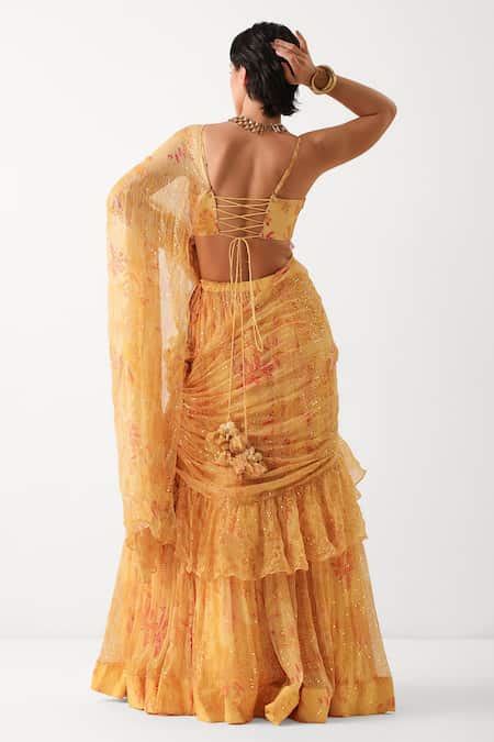 Pallavi Jaipur | Designer Sarees, Gowns, Lehengas | Aza Fashions