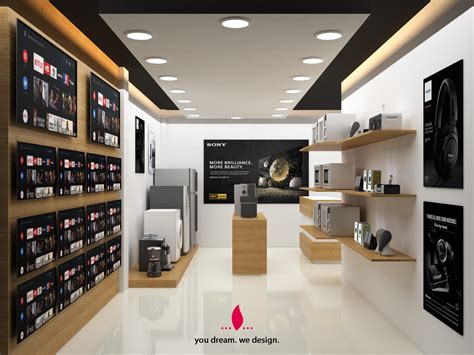 Electronics Store Design | Small Space Store Interiors