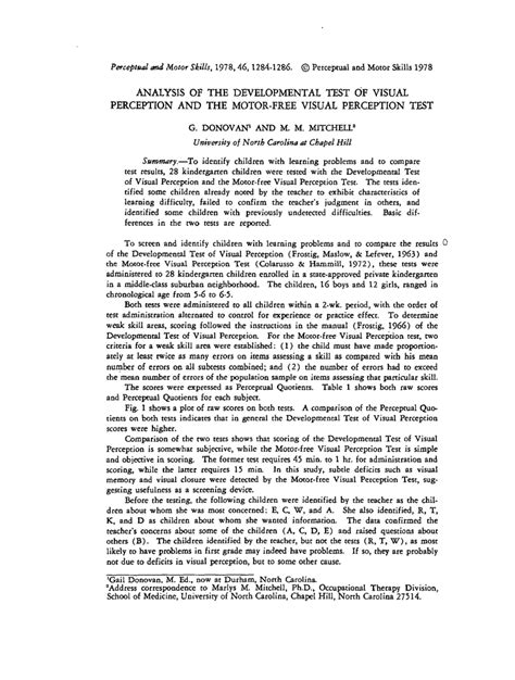 Image result for Developmental Test of Visual Perception