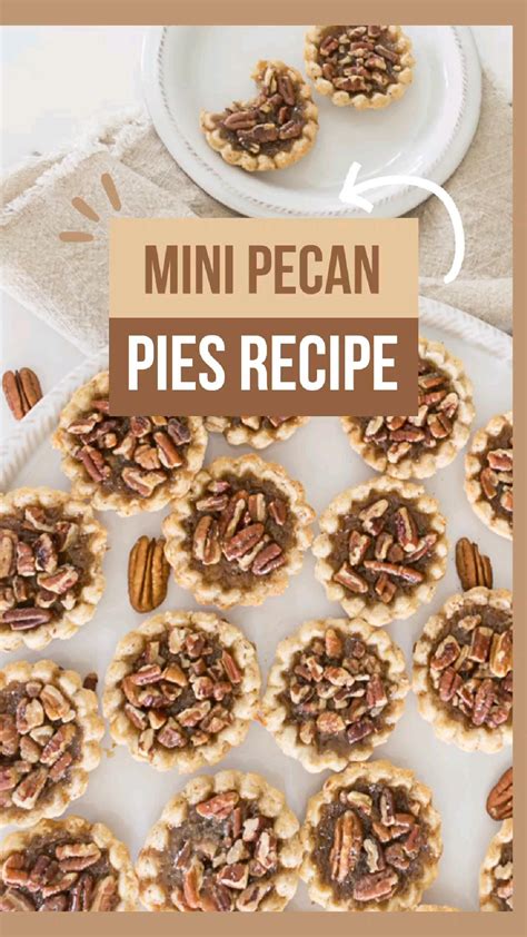 Mini pecan pies recipe – Artofit