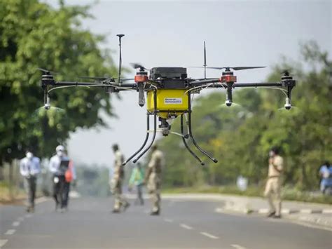 Government support - How drones in India are taking the fight to ...