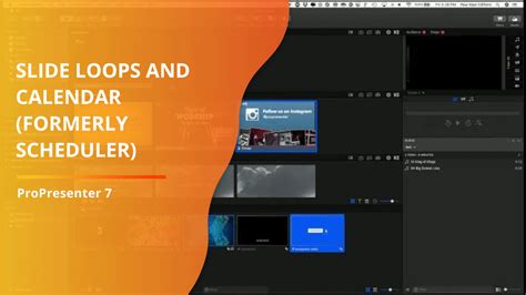 Image result for Basic ProPresenter 7 Tutorial