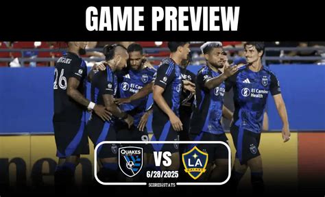 Earthquakes vs Galaxy: Clasico Showdown at Stanford Stadium