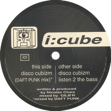 I:Cube – Disco Cubizm | First Floor Records / Used House vinyl select shop