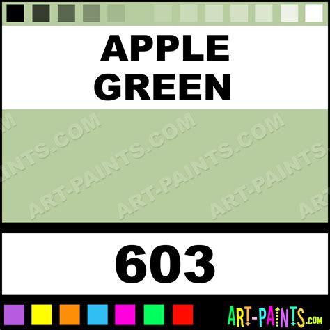 Apple Green Synthetic Enamel Paints - 603 - Apple Green Paint, Apple ...