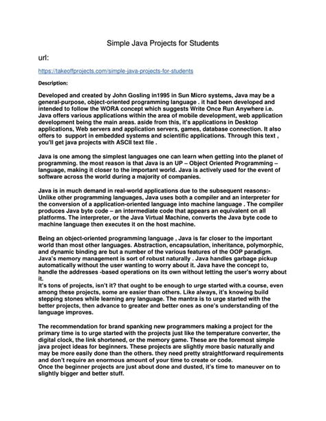 Image result for Simple Java Projects