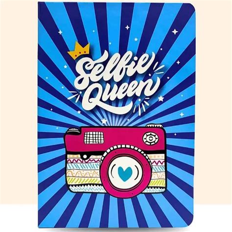 Selfie Queen A5 Notebook