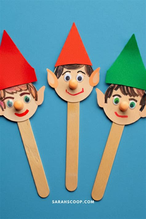 Christmas Elf Crafts 的图像结果