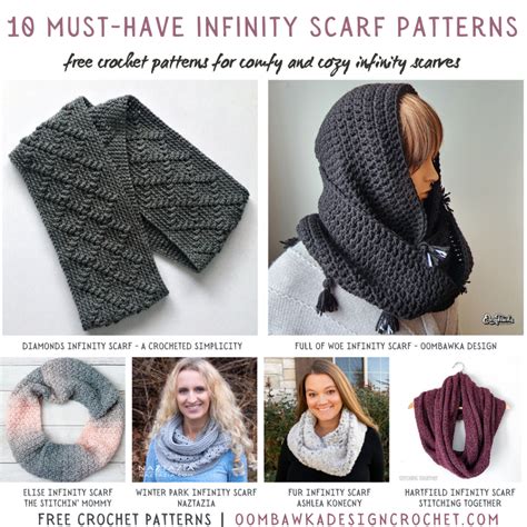 Image result for Infinity Scarf Patterns Free