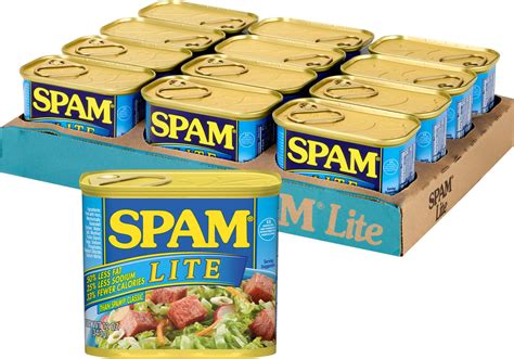 Amazon.com : SPAM Classic Canned Meat, 12 Ounce (2 Pack), Fully Cooked ...