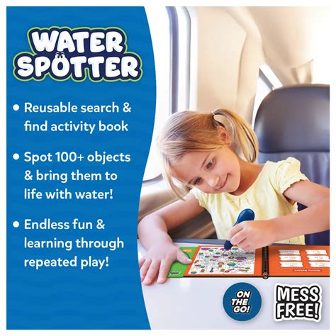Water Spotter: Animals At Play | Reusable Search & Find Book (ages 4-8