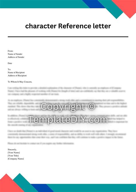 Image result for Sample Character Reference Letters Examples