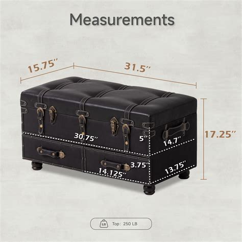 COZAYH Vintage Trunk Large Storage, Chest Cabinet India | Ubuy