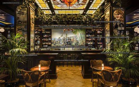 BlackTail New York | Restaurant interior design, Wall decor design ...