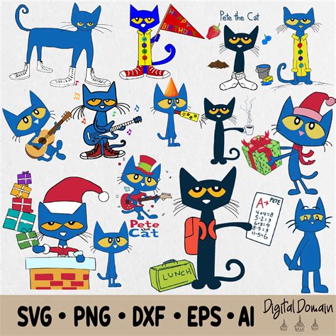 pete the cat clipart - Inspire Uplift