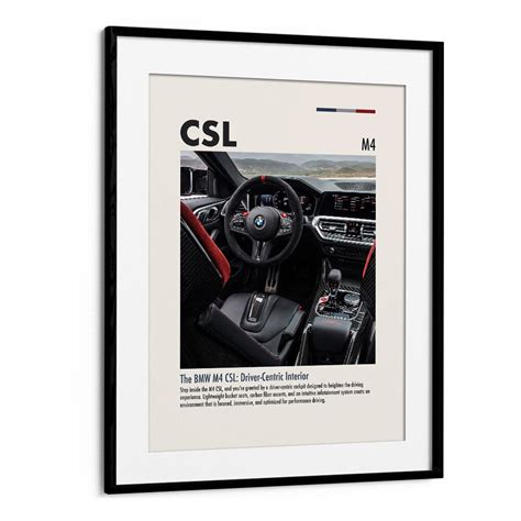BMW M4 CSL III , CAR POSTERS – Asianmonk