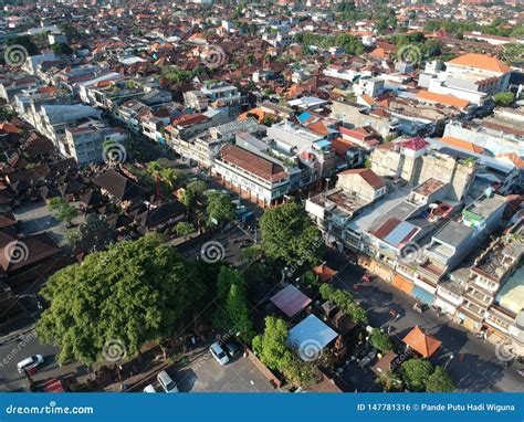 DENPASAR/BALI-MAY 14 2019: Aerial View of Badung Traditional Market Denpasar. it is a New ...