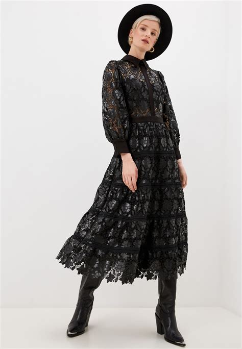 Платье Alice + Olivia, цвет: черный, AL054EWLKEK1 — купить в интернет ...