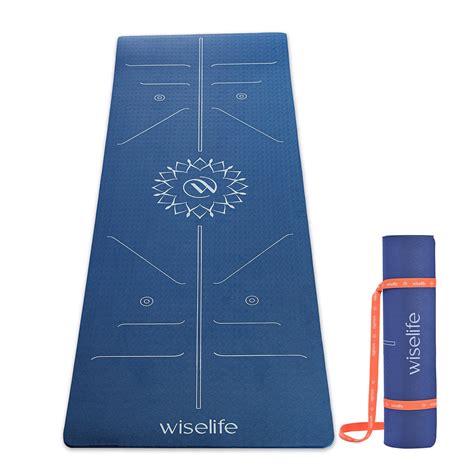 Lotus Alignment TPE Yoga Mat - 10MM – wiselife.in